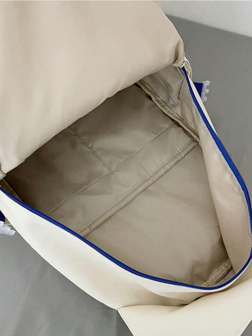 Colorblock Classic Backpack Medium With Bag Charm