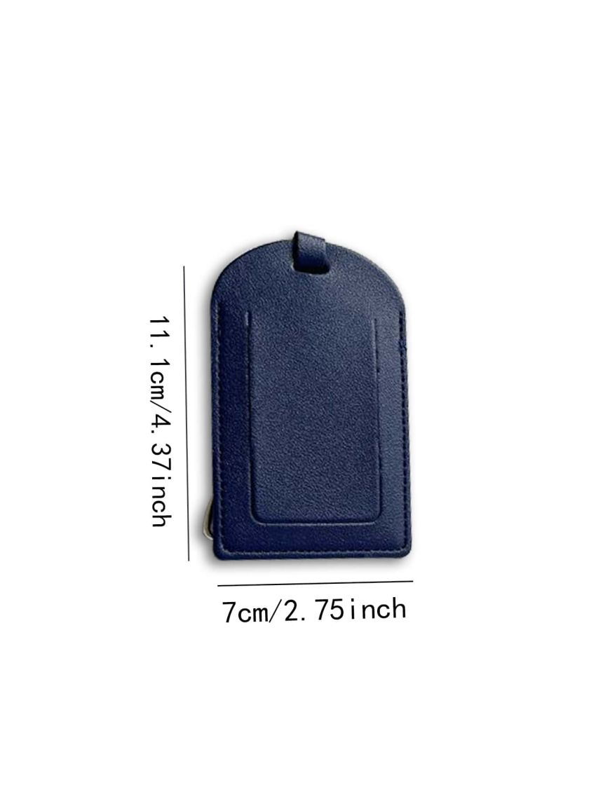 Color Airplane Luggage Tags Boarding Pass Suitcase Tag Women Men Check-in PU Luggage Tag