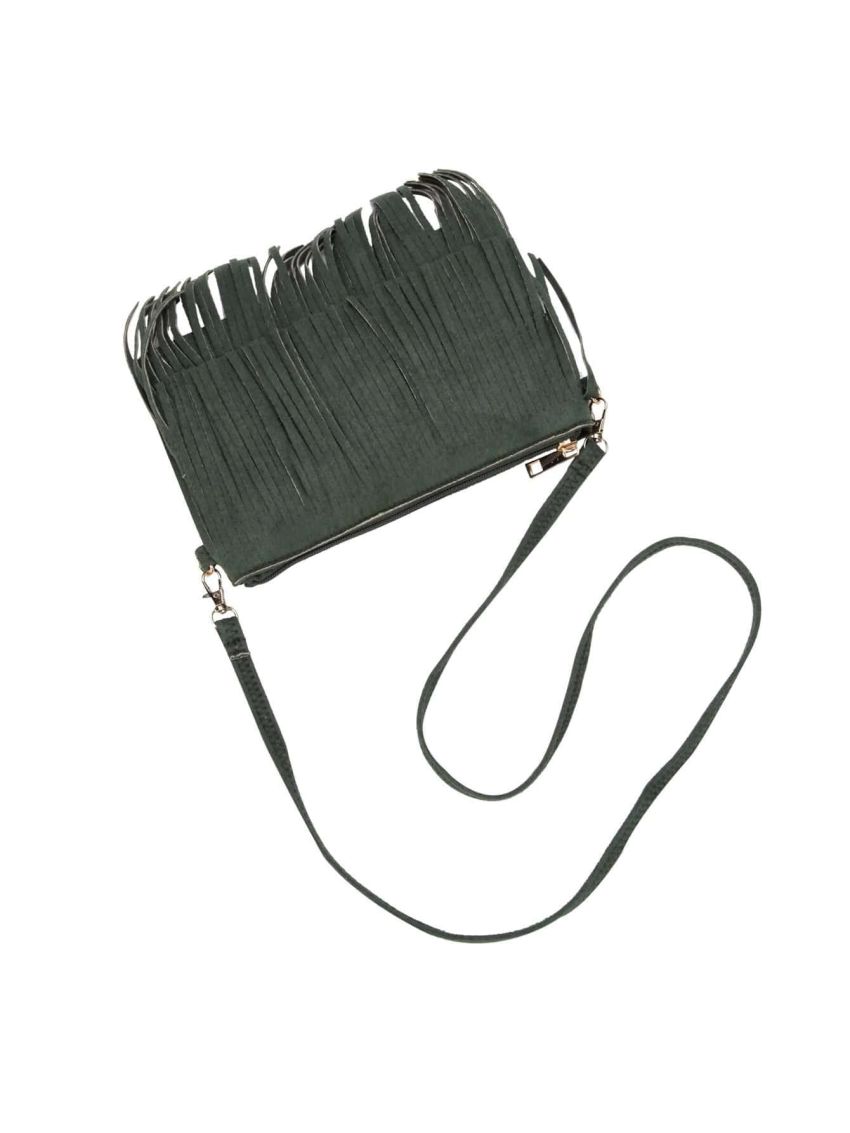 Fringe Decor Crossbody Bag, Mothers Day Gift For Mom