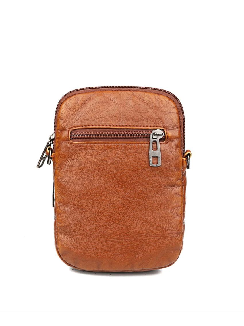 Mini Square Bag Studded Decor Zip Front PU