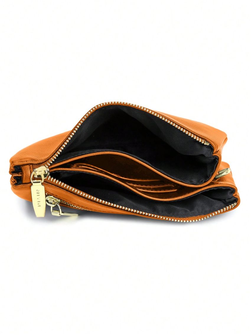 Letter Print Phone Wallet