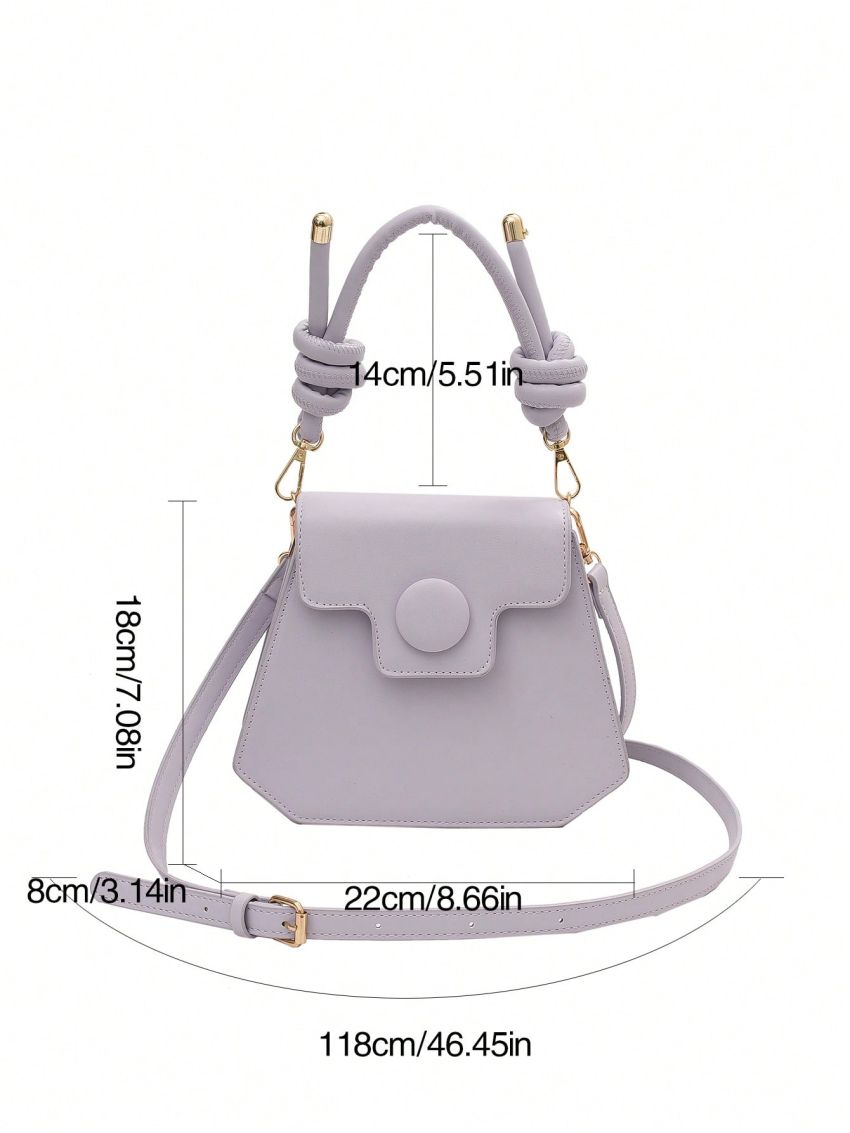 Flap Novelty Bag Adjustable Strap PU Fashionable