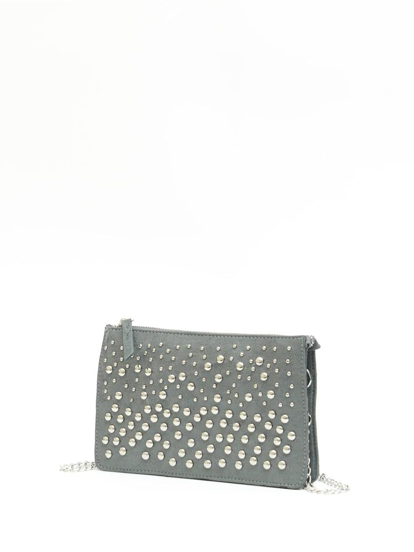 Small Square Bag Studded Decor