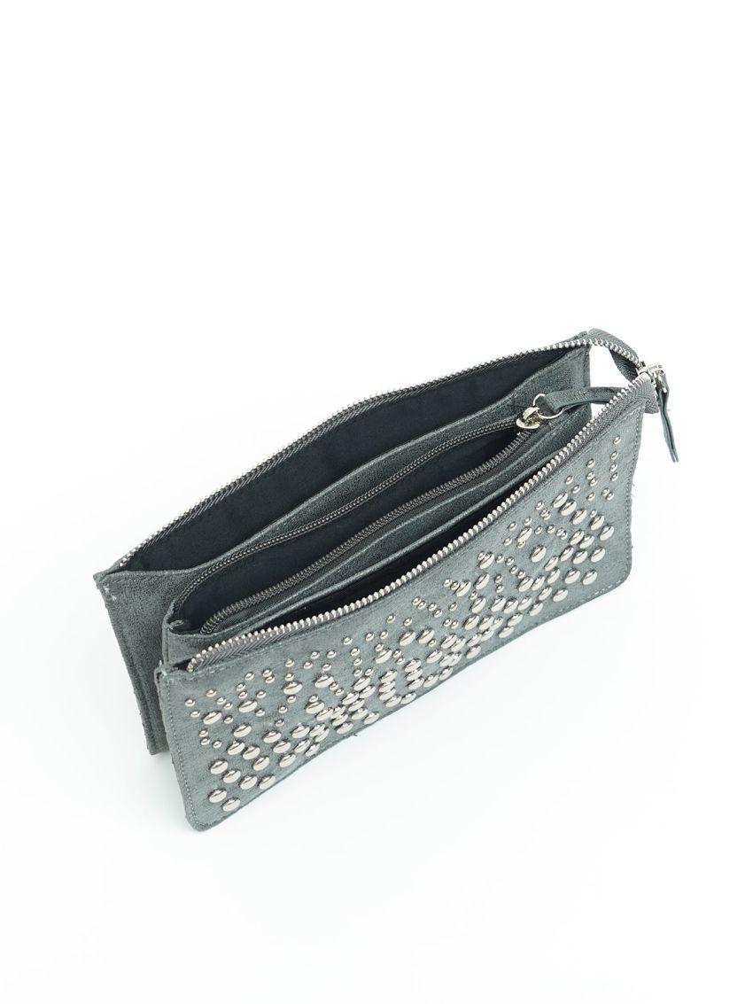 Small Square Bag Studded Decor