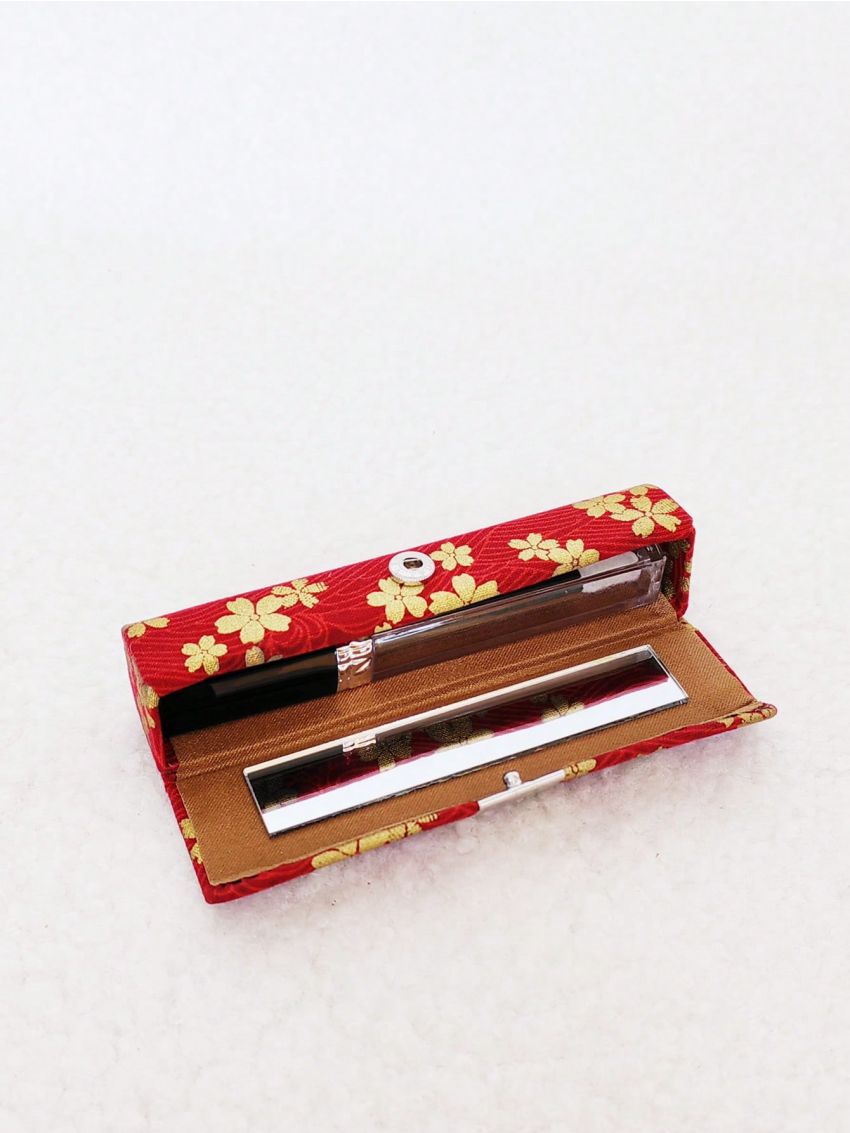 Floral Pattern Coin Purse Polyester