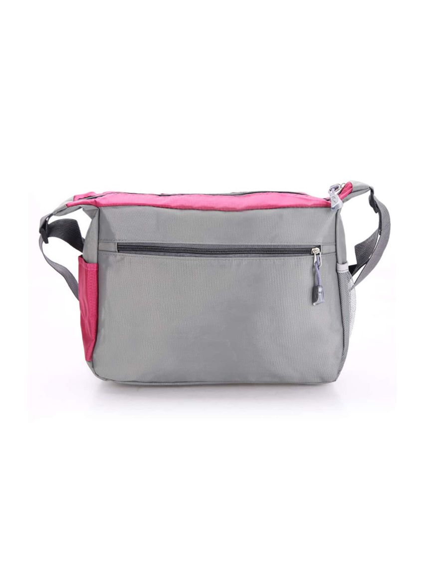 Colorblock Square Bag Medium Zipper