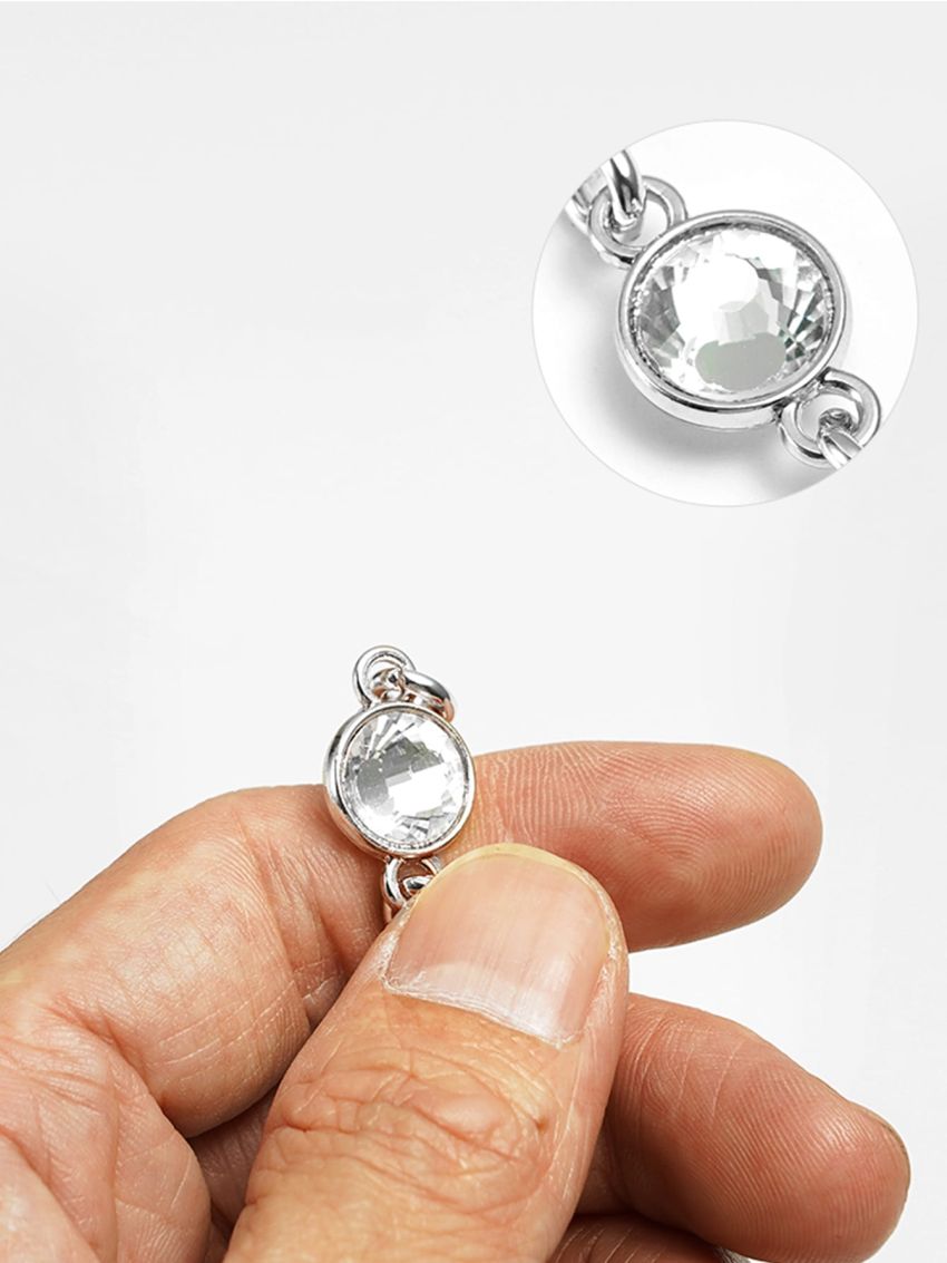 Silver Chain Bag Strap For Strap Replacement