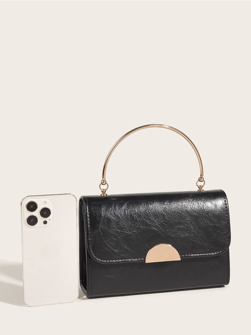 Minimalist Square Bag Flap Mini