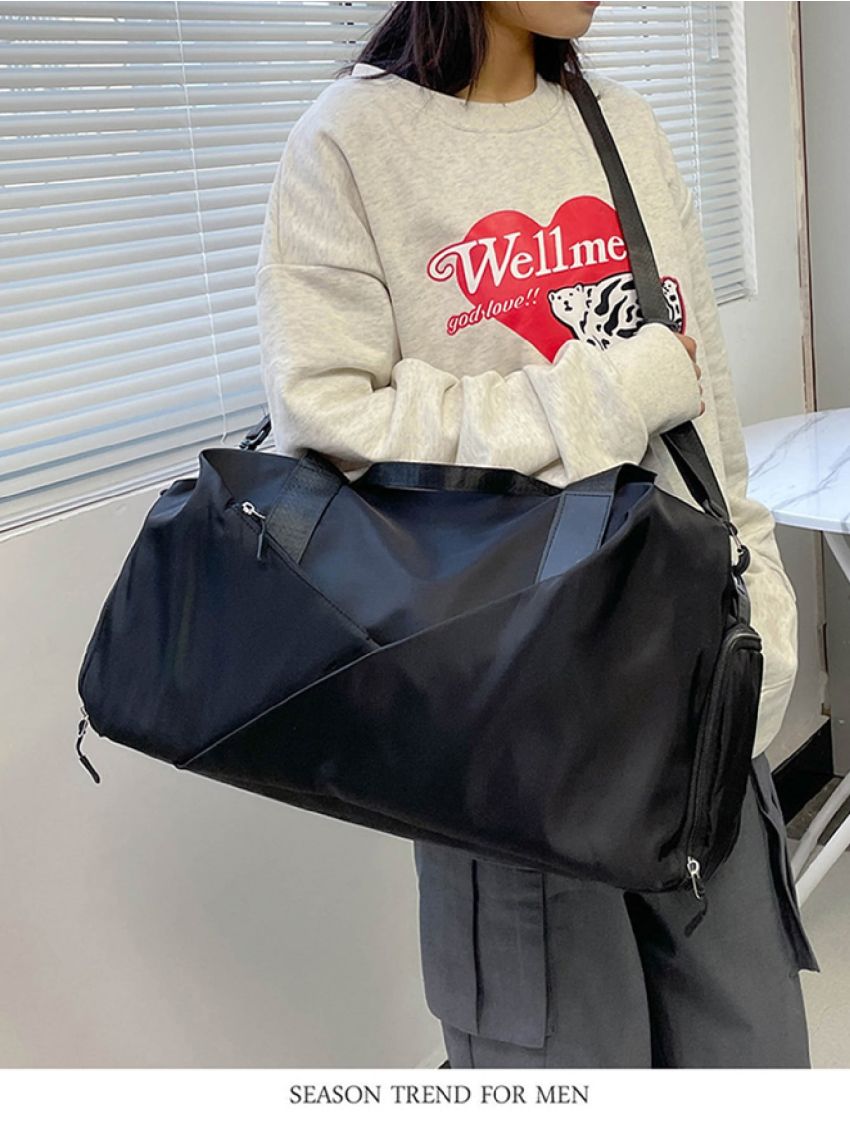 Large Capacity Duffel Bag Double Handle For Sport & Travel