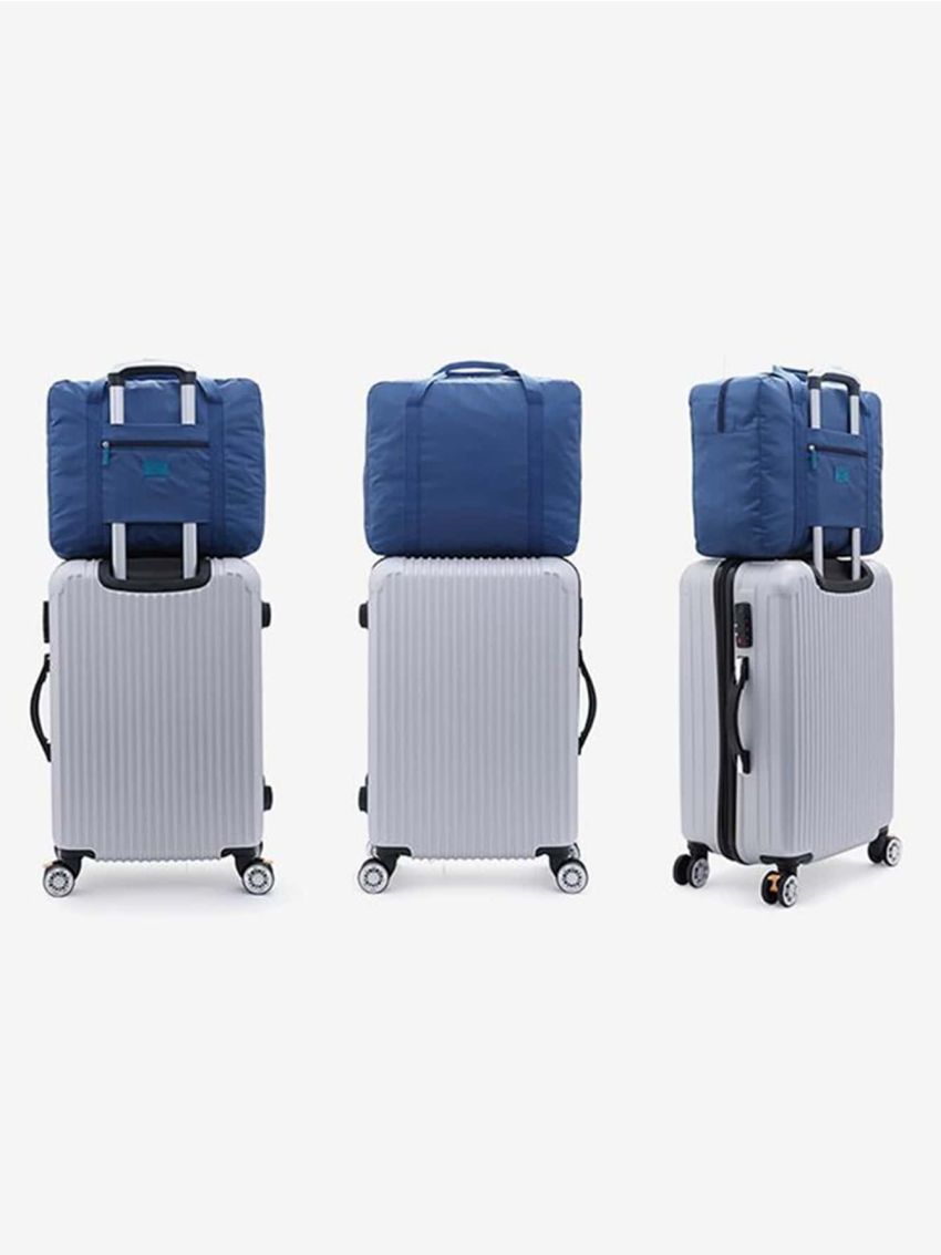 Foldable Duffel Bag Nylon Waterproof Luggage Bag Portable Clothes Storage Bag For Travel