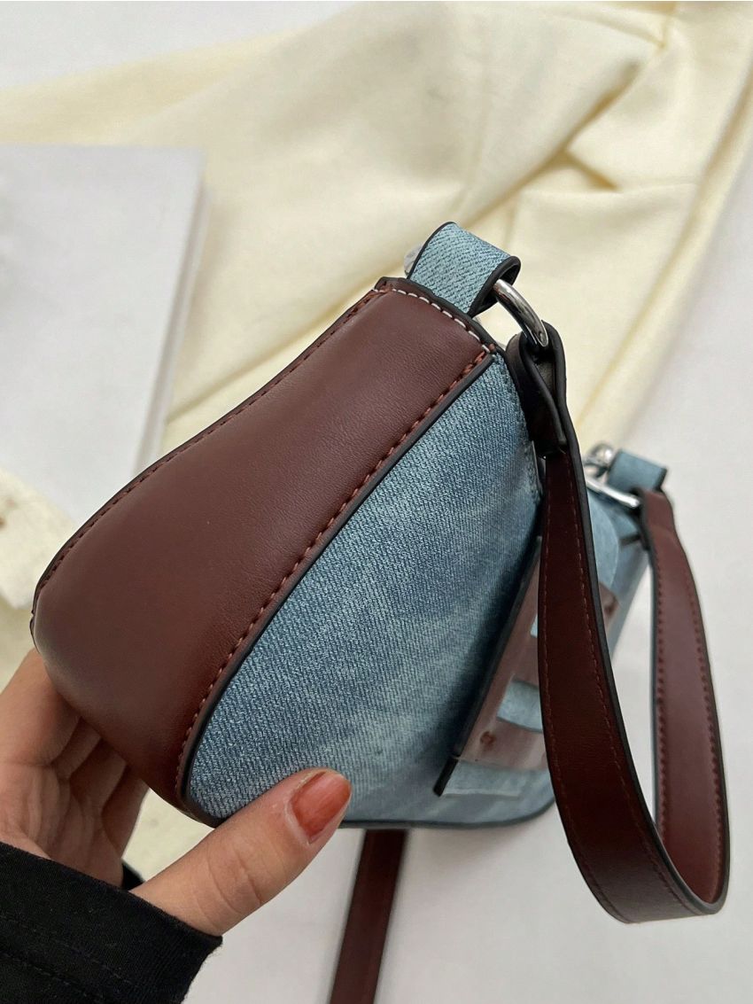 Tie Dye Baguette Bag Flap Medium