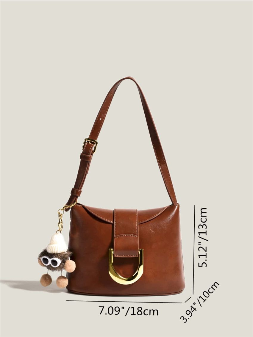 Mini Metal Decor Bucket Bag Vintage