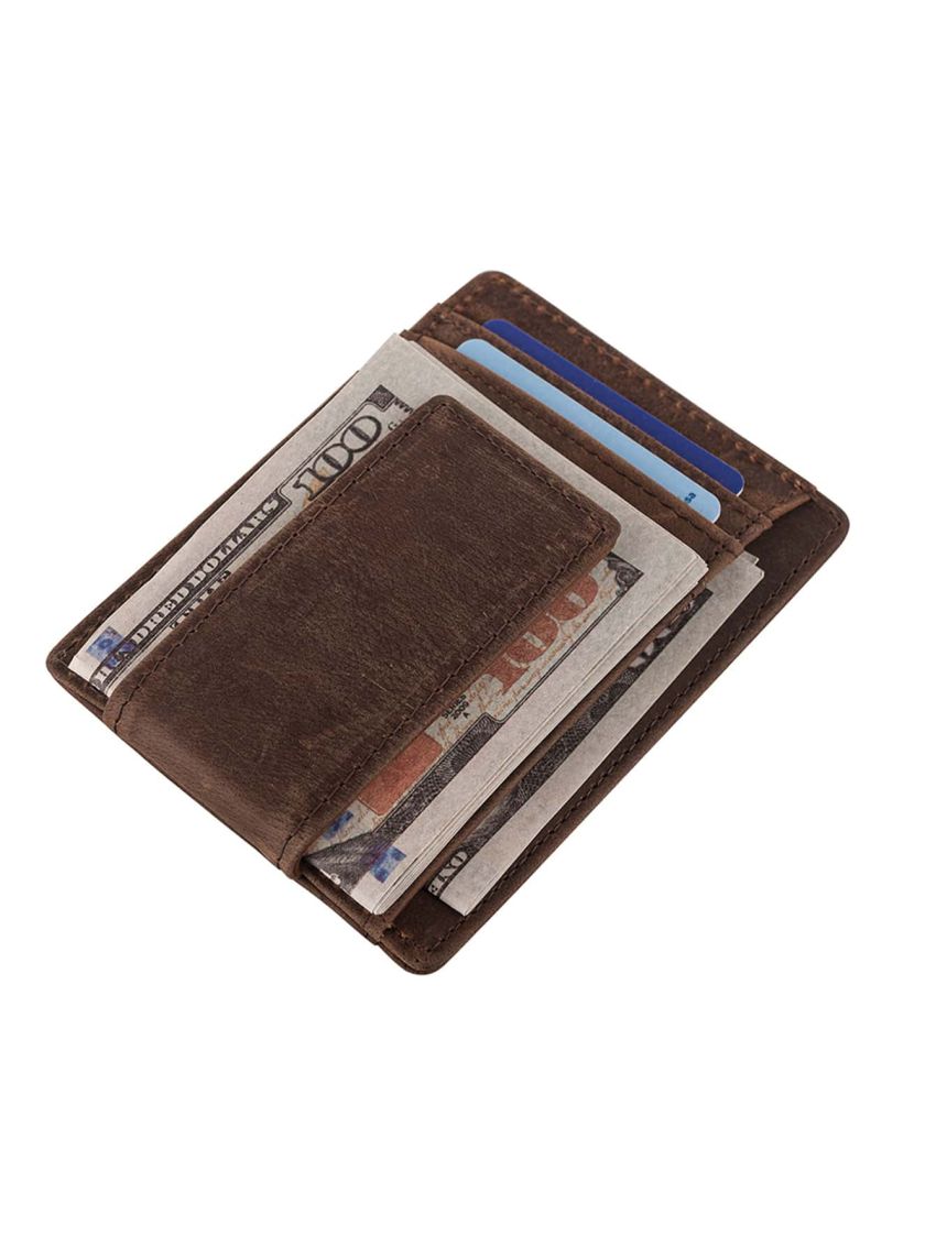 Genuine Leather RFID Card Holder Vintage