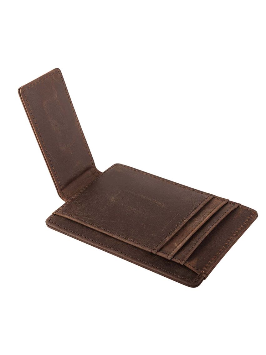 Genuine Leather RFID Card Holder Vintage