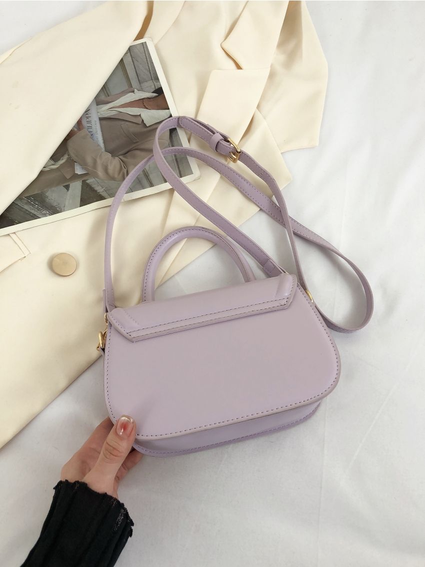 Mini Flap Square Bag Top Handle Fashion