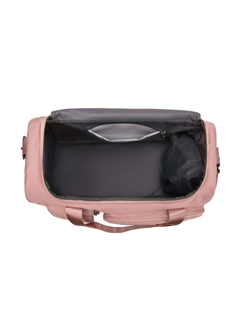 Letter Pattern Duffel Bag Double Handle Gym Bag For Sport & Travel