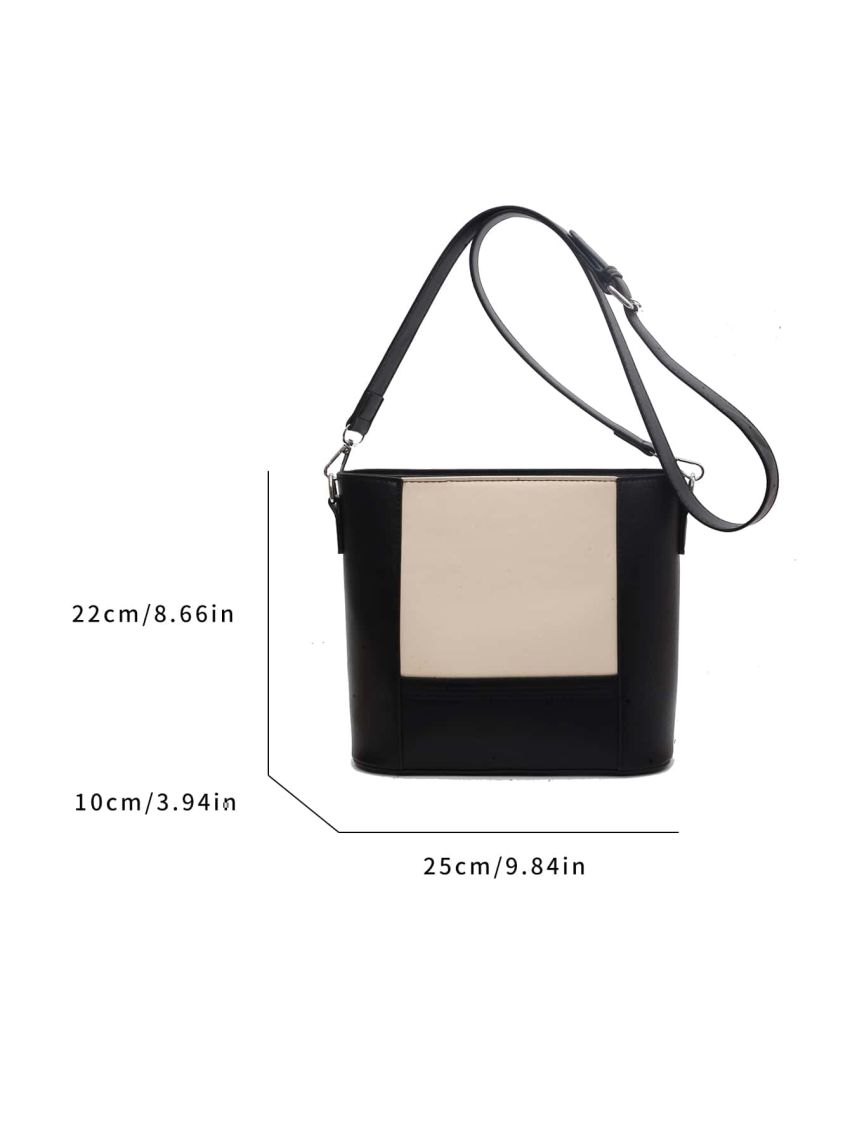 Medium Bucket Bag Colorblock