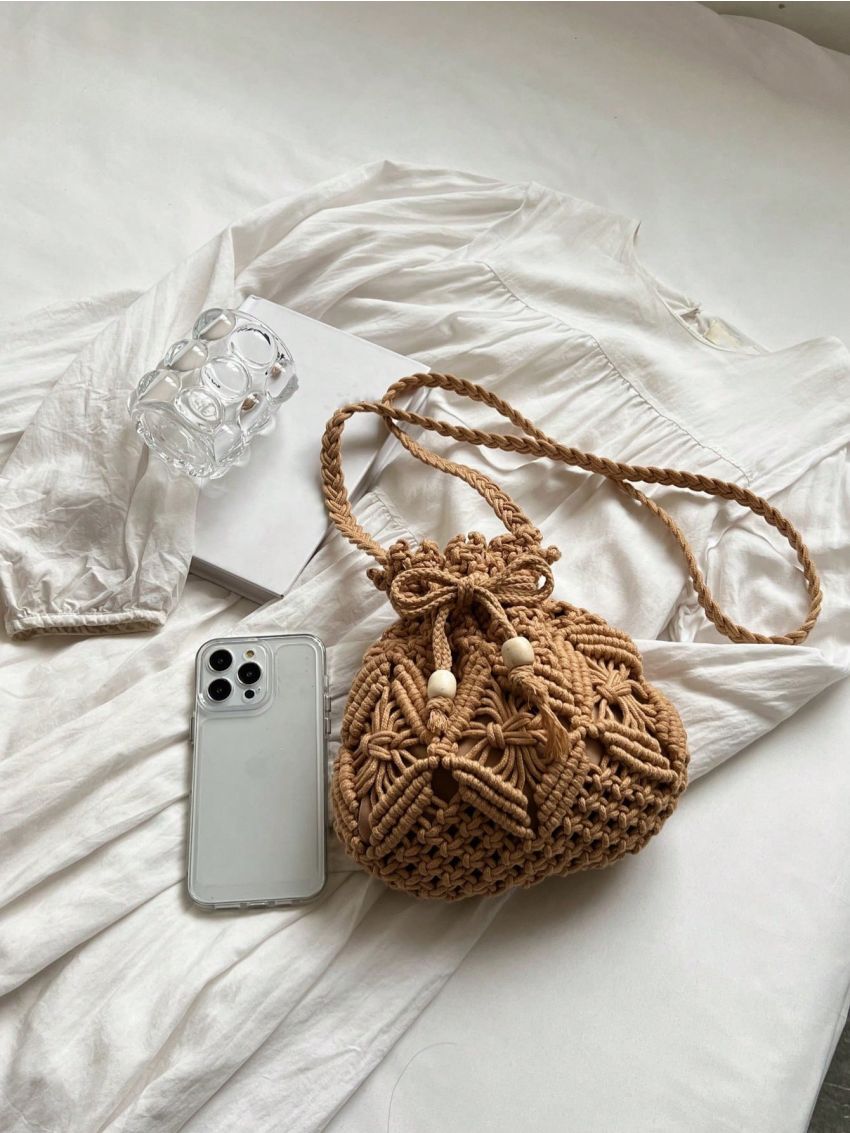 Small Crochet Bag Hollow Out Design