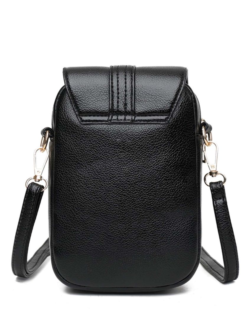 Fashion Women's Shoulder Bag Crossbody Bag Double Layers Vintage Mobile Phone Bag