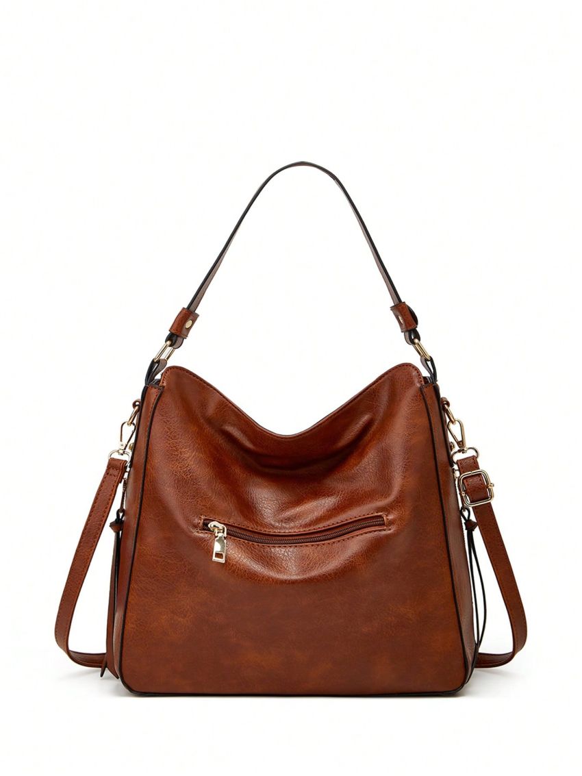 Cow Print Hobo Bag Medium Vintage