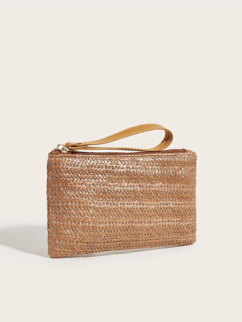Minimalist Straw Bag