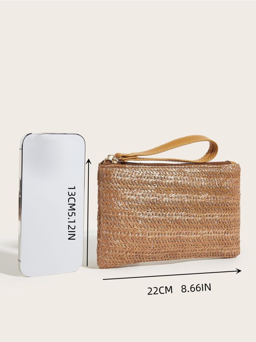 Minimalist Straw Bag