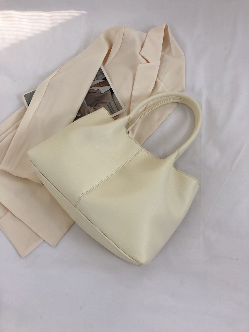 Large Shoulder Tote Bag Minimalist