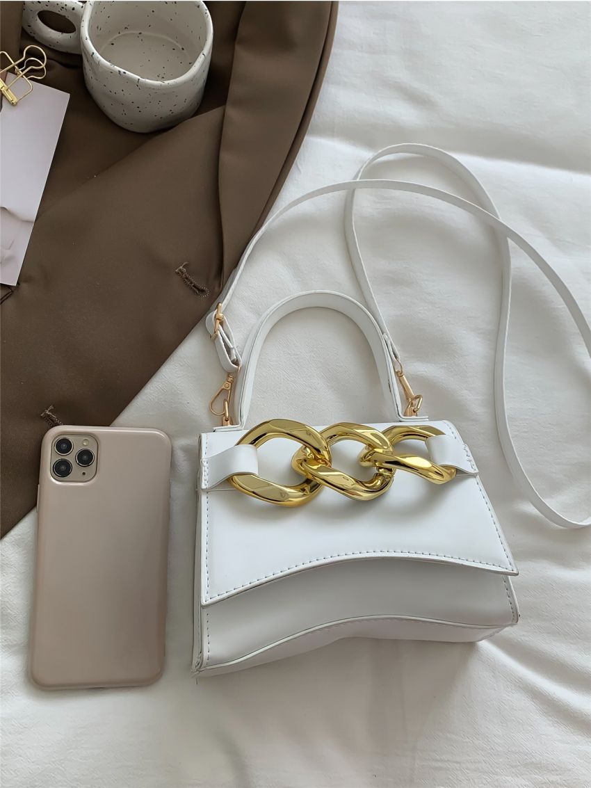 Mini Flap Novelty Bag Chain Decor