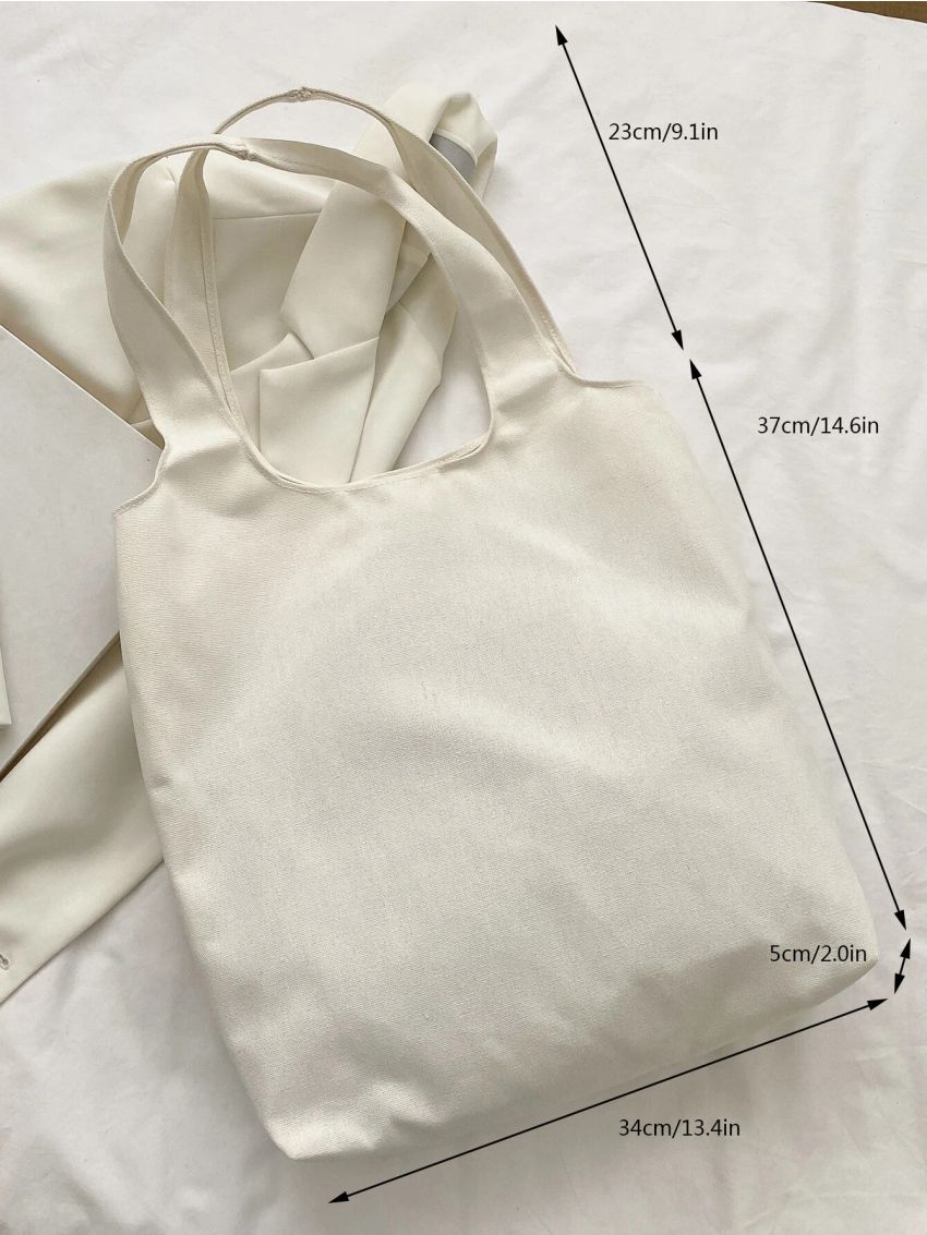 Medium Shopper Bag Flower Pattern