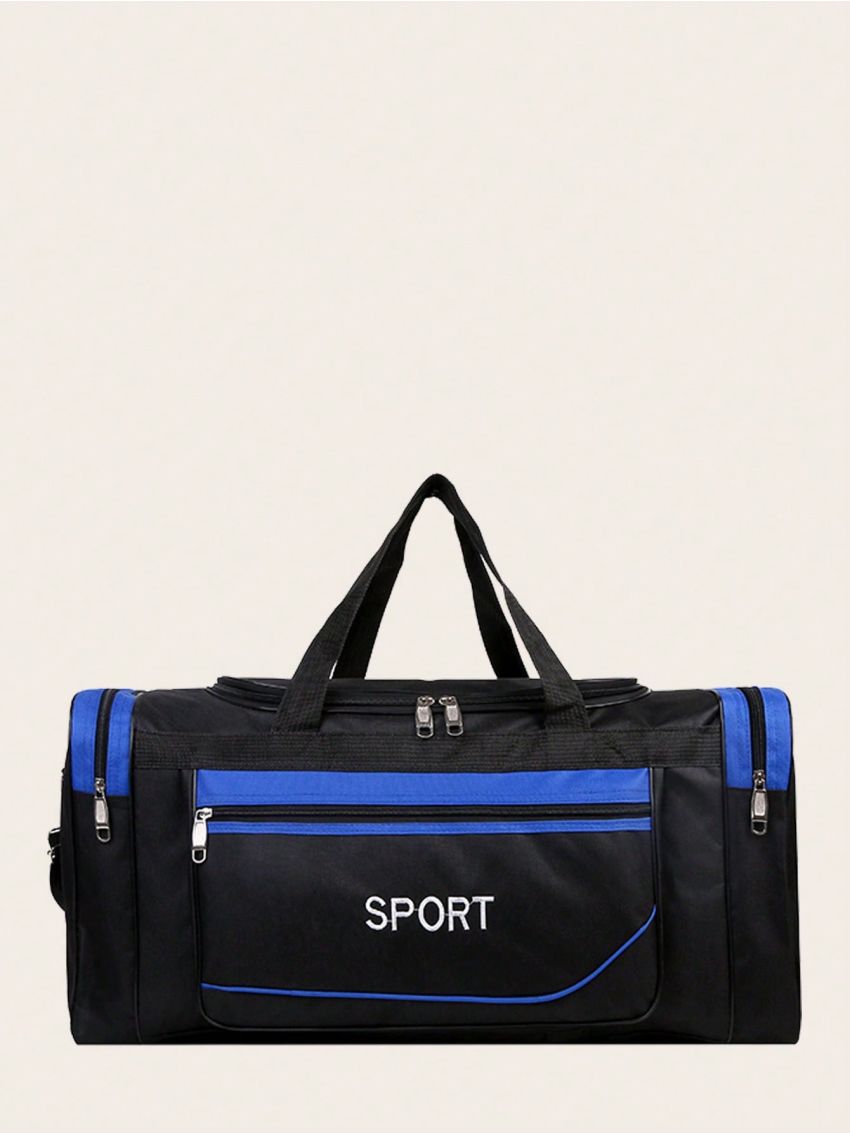 Large-capacity Nylon Hand-held Gym Bag For Men & Women Travel Work Duffel Bag