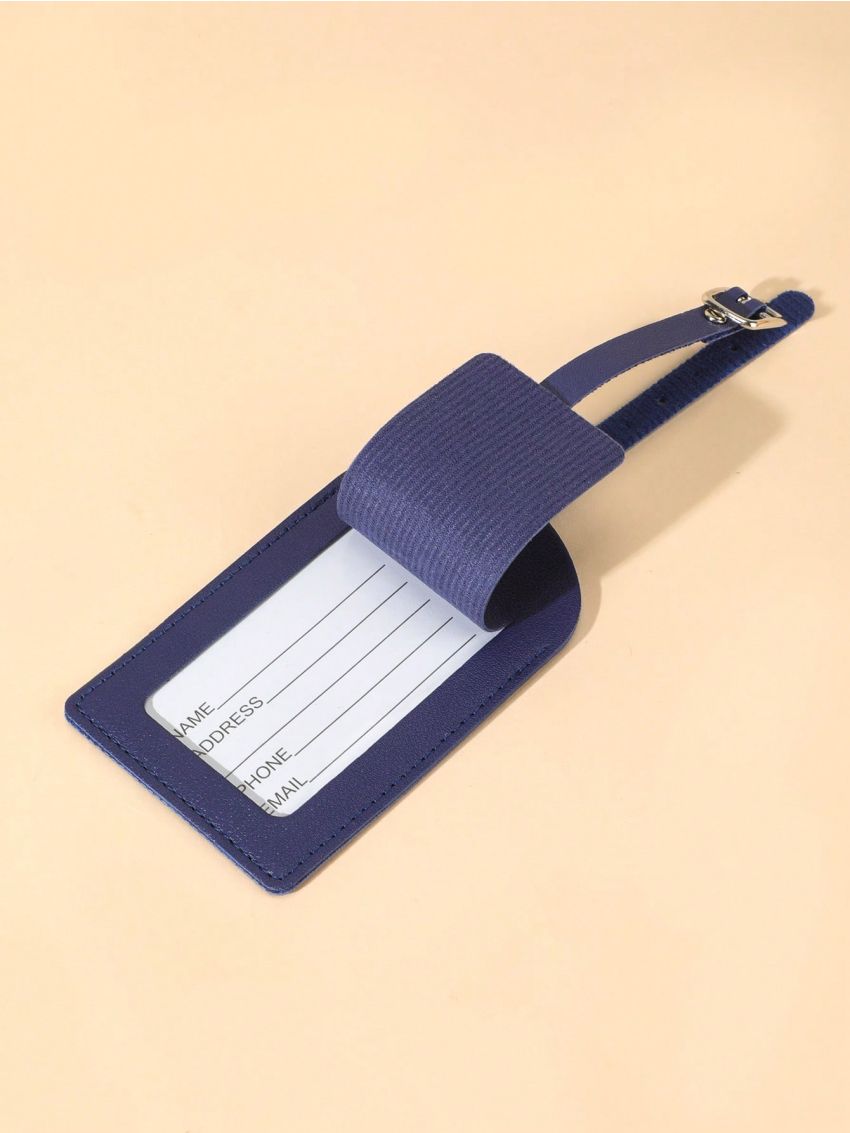 Plane Pattern Luggage Tag PU