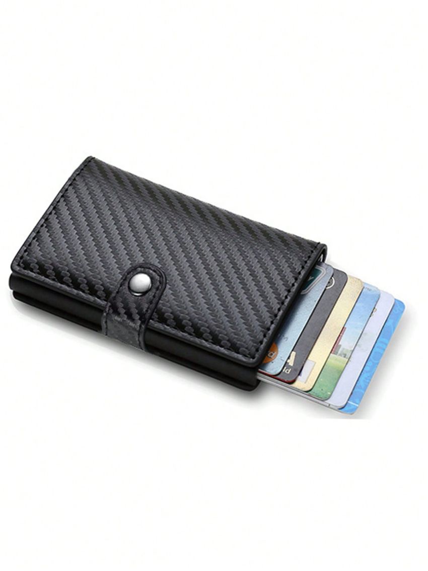PU Card Holder RFID Black