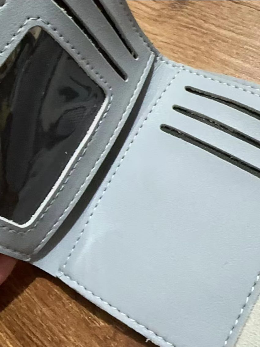 Antler & Faux Pearl Decor Small Wallet PU