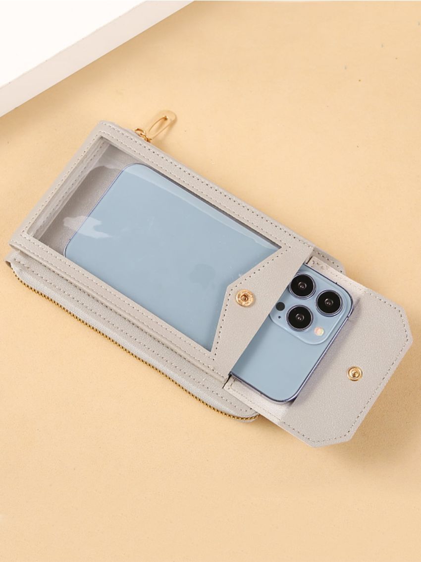 Small Crossbody Cell Phone Purse For Women, Mini Messenger Shoulder Handbag Wallet With Credit Card Slots