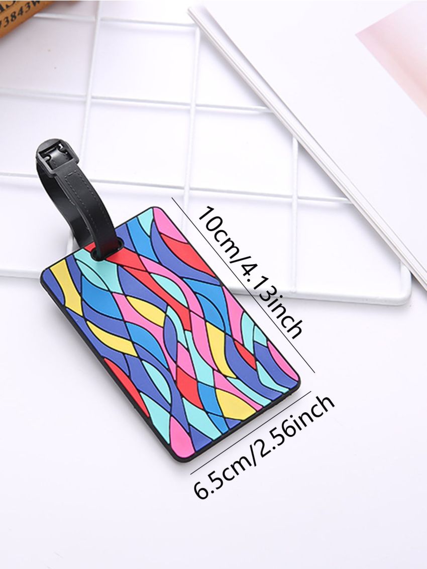 New Suitcase Color Pattern Luggage Tags Design Id Tag Luggage Label Address Holder