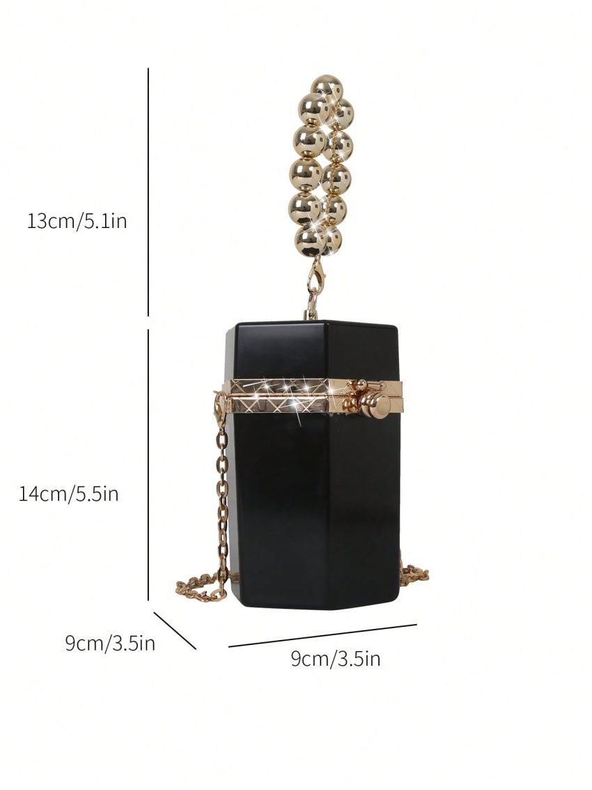 Mini Bucket Bag Chain PU