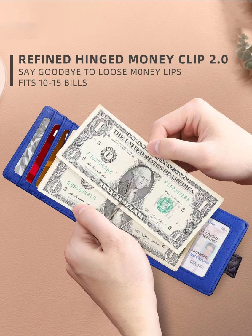 Black Card Holder Geometric Pattern PU Multi-Card Card Organizer for Storage Credit Cards