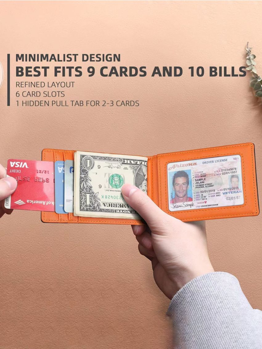 Black Card Holder Geometric Pattern PU Multi-Card Card Organizer for Storage Credit Cards