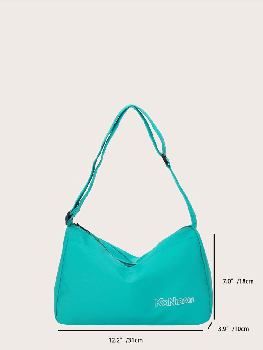 Medium Hobo Bag Letter Detail