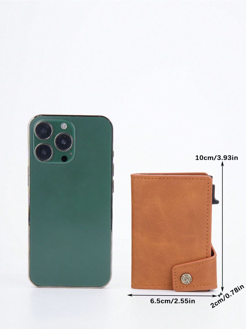 Minimalist Pop Out Card Holder Vintage Card Slot