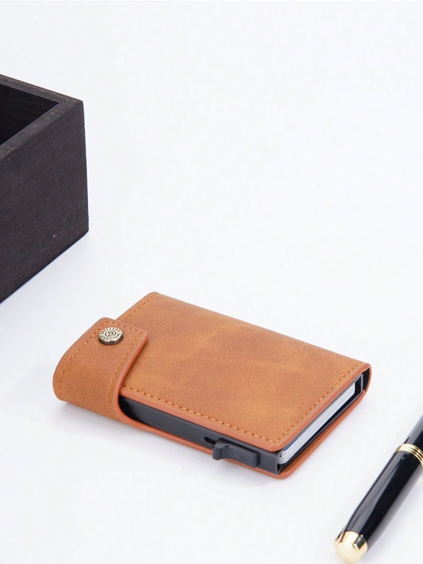 Minimalist Pop Out Card Holder Vintage Card Slot