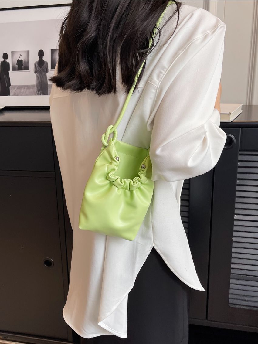 Mini Crossbody Bag Solid Color