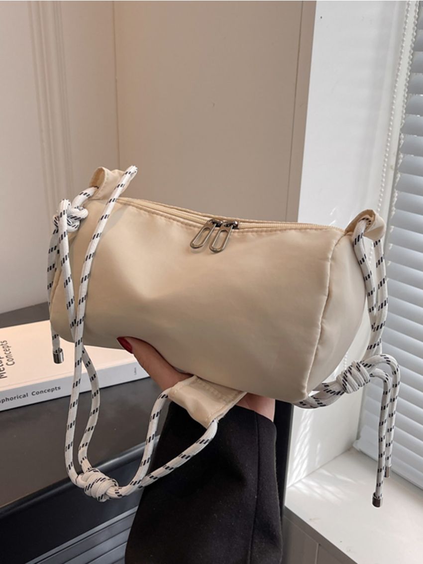 Fashion Bucket Bag Nylon Zipper