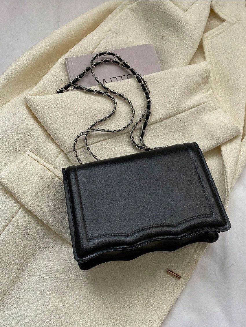 Minimalist Flap Square Bag Chain Fashion