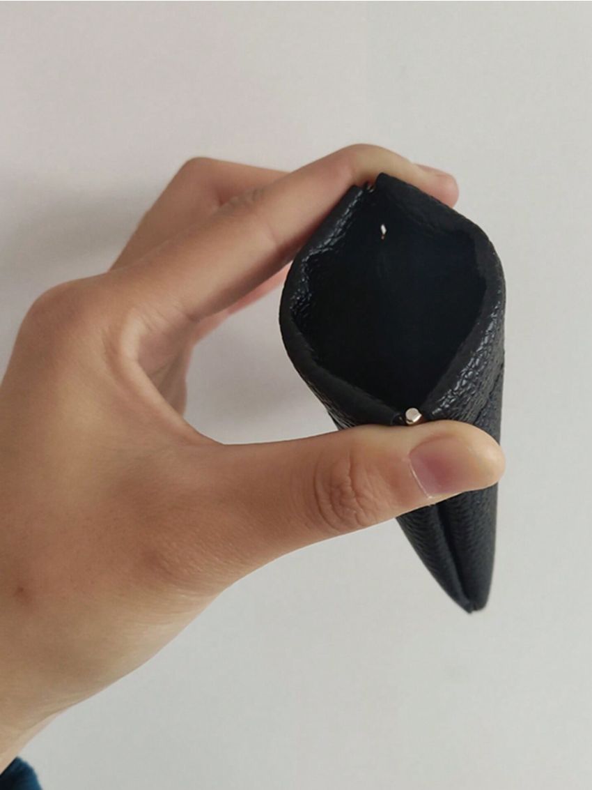 Pu Coin Purse Earbuds Earphone Holder Pouch Wallet Change For Women Men