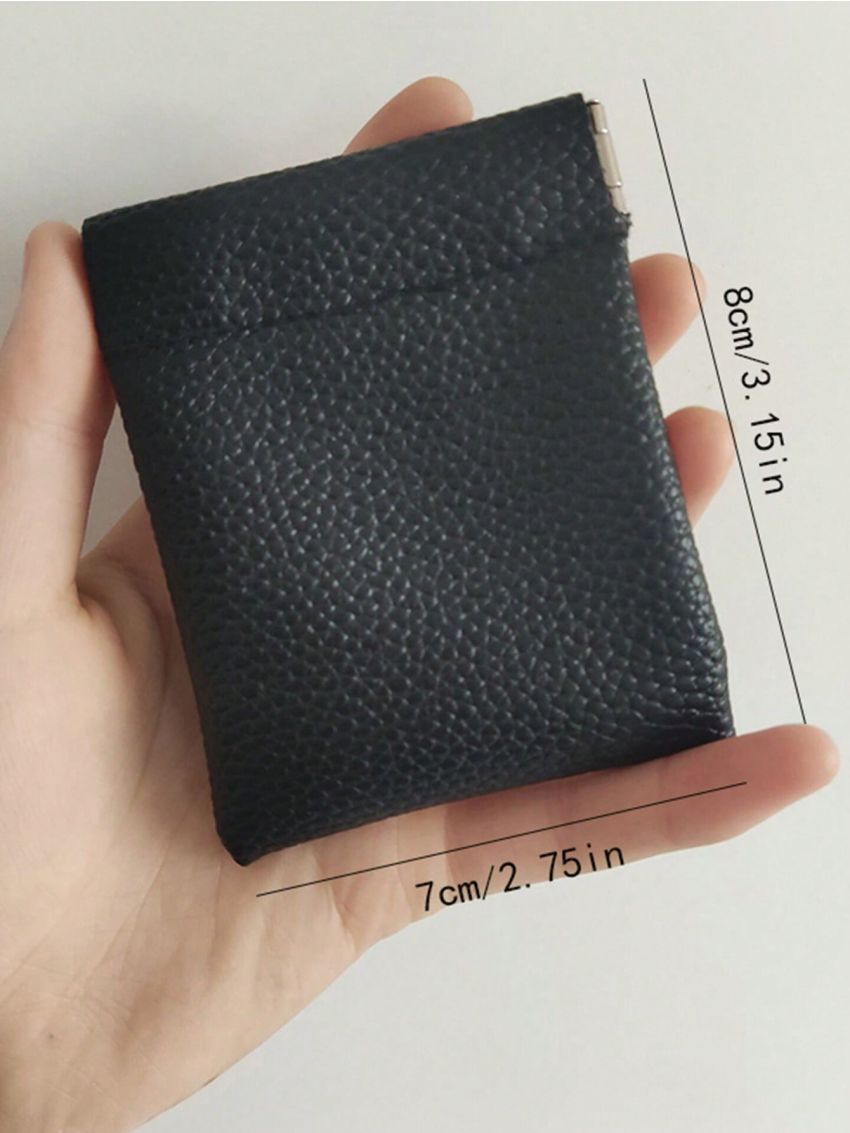 Pu Coin Purse Earbuds Earphone Holder Pouch Wallet Change For Women Men