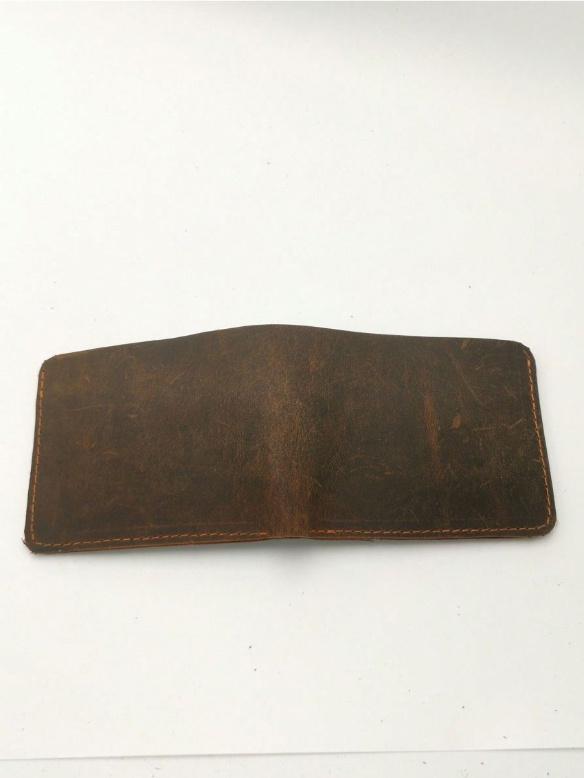 Genuine Leather Small Wallet Bifold