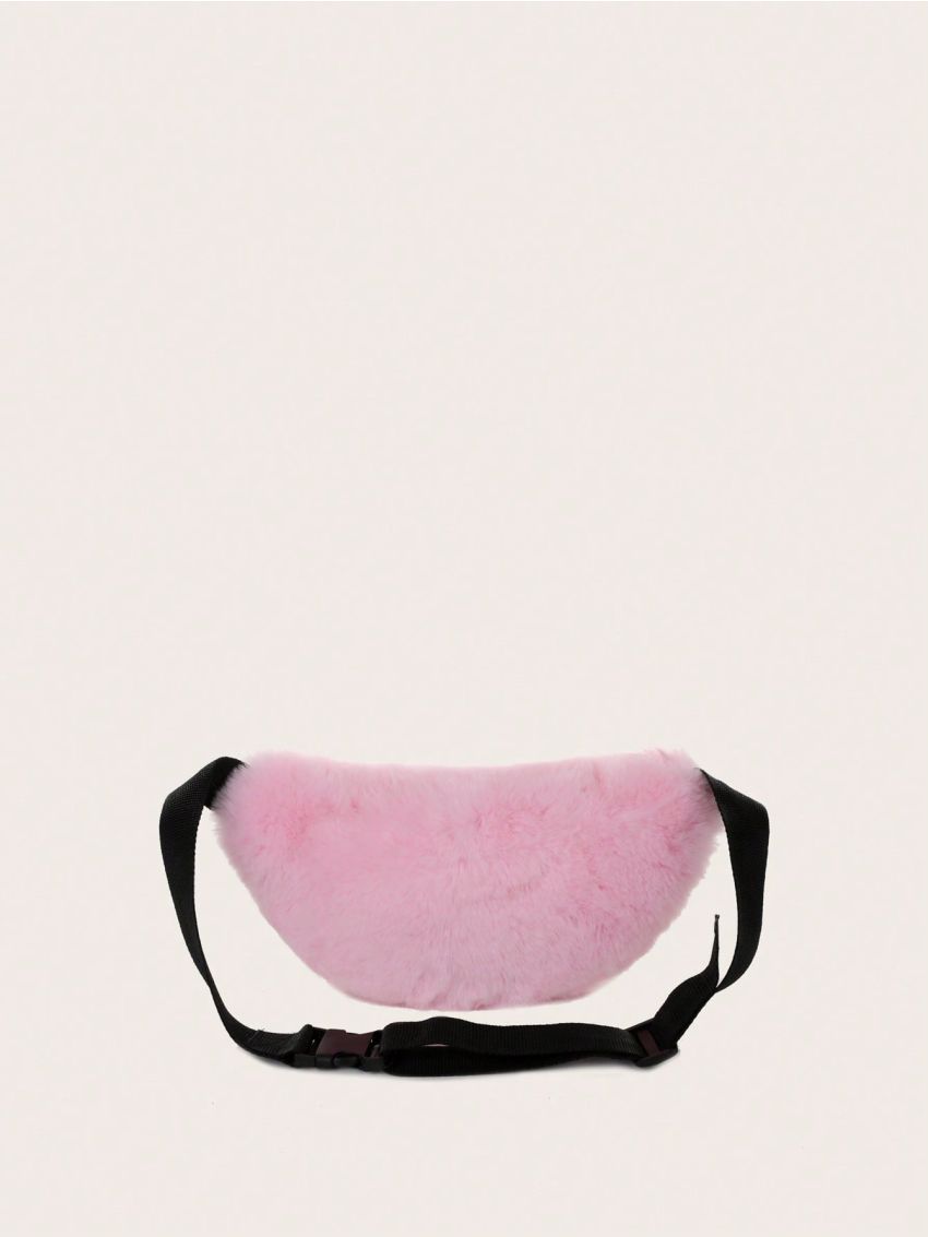 Minimalist Fuzzy Fanny Pack