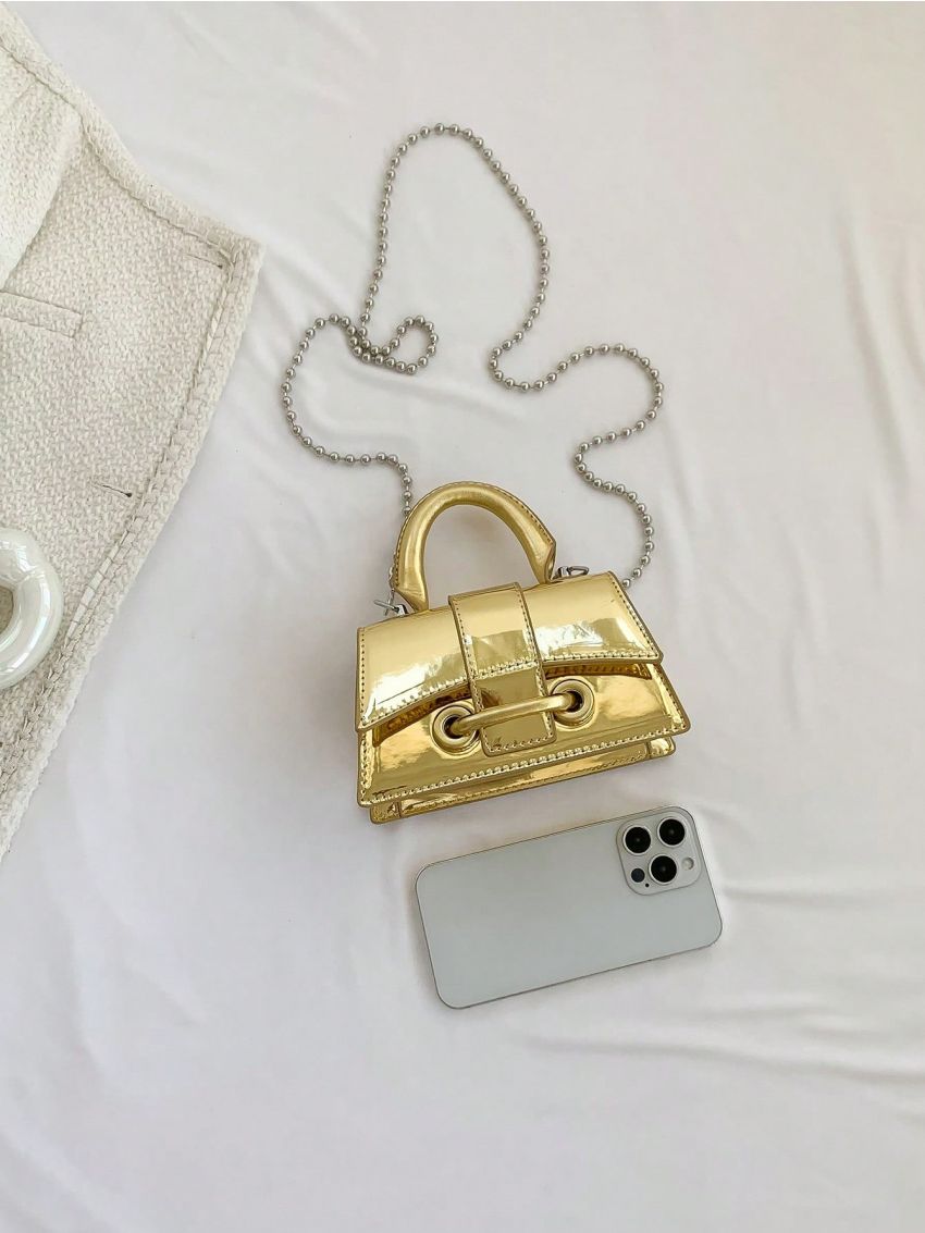 Minimalist Square Bag Mini Flap Funky