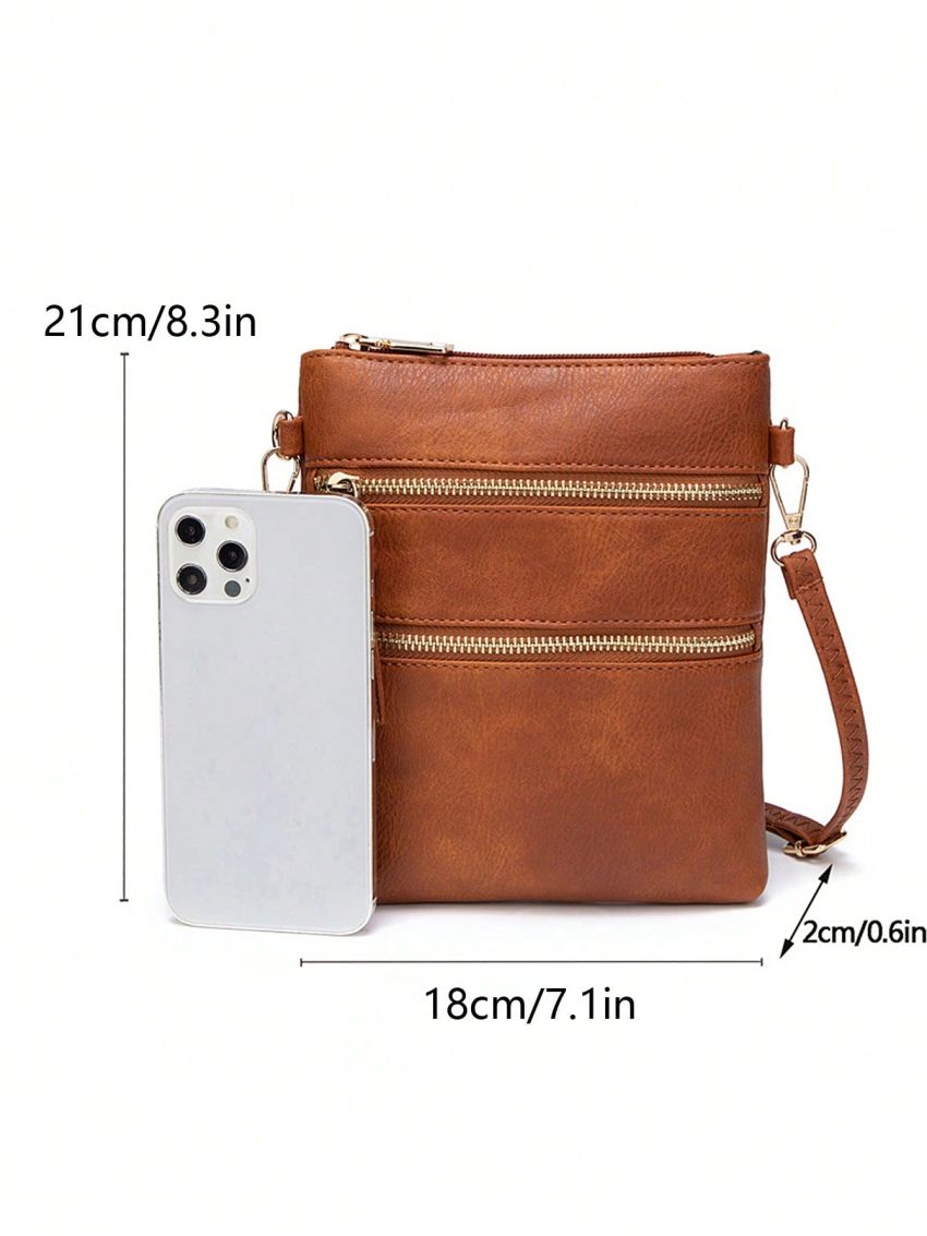 Minimalist Phone Wallet Zipper Vintage